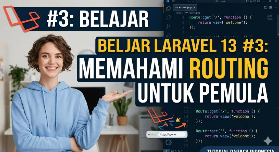 Belajar Laravel 13 #3: Memahami Routing untuk Pemula