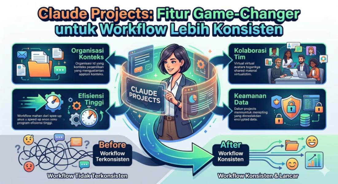 Claude Projects: Fitur Game-Changer untuk Workflow Lebih Konsisten